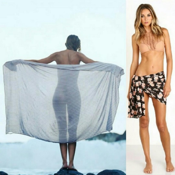 New acacia swimwear washed aloha kuau pareo sarong - Picture 9 of 12